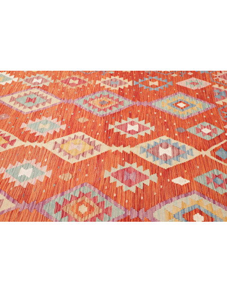 Kilim 205x300 Cm Kilim, Afghanistan, Lana Cardata A Mano