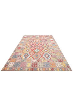 Kilim 203x300 Cm Kilim, Afghanistan, Lana Cardata A Mano 2