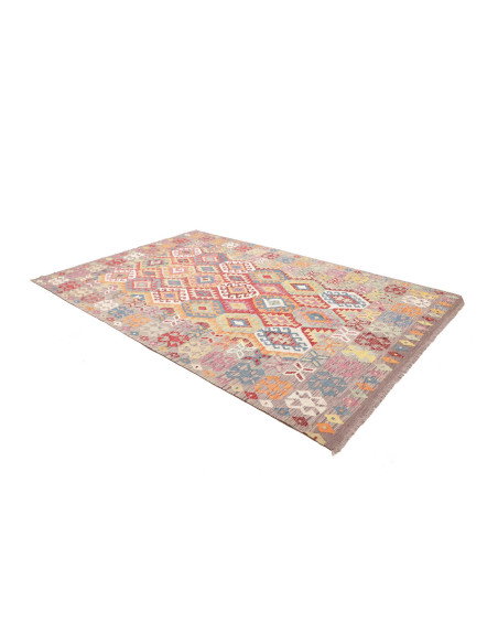 Kilim 203x300 Cm Kilim, Afghanistan, Lana Cardata A Mano