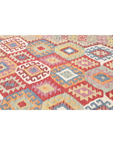 Kilim 203x300 Cm Kilim, Afghanistan, Hand-carded Wool (warp: