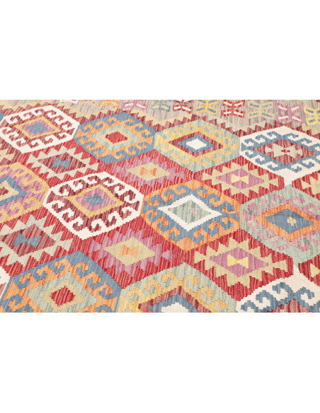 Kilim 203x300 Cm Kilim, Afghanistan, Hand-carded Wool (warp: