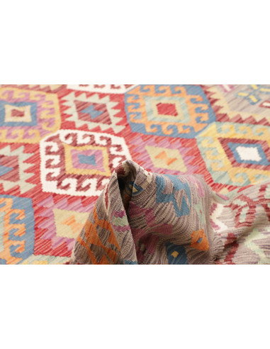 Kilim 203x300 Cm Kilim, Afghanistan, Hand-carded Wool (warp: