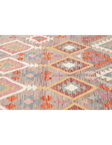 Kilim 155x198 Cm Kilim, Afghanistan, Lana Cardata A Mano