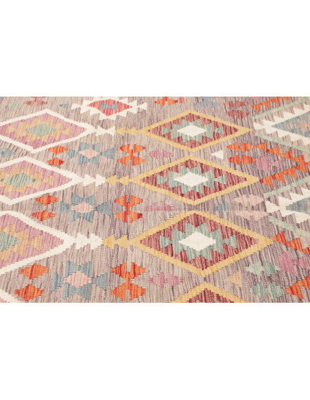 Kilim 155x198 Cm Kilim, Afghanistan, Lana Cardata A Mano