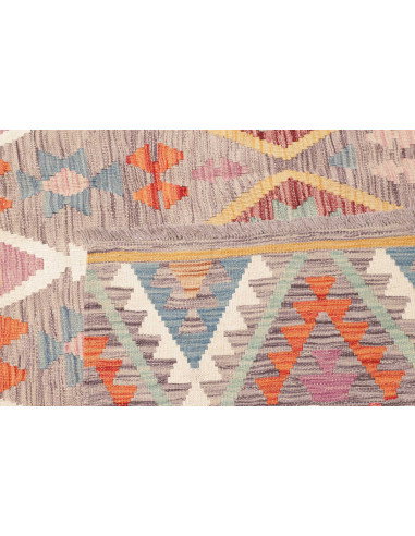 Kilim 155x198 Cm Kilim, Afghanistan, Hand-carded Wool