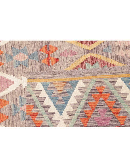 Kilim 155x198 Cm Kilim, Afghanistan, Lana Cardata A Mano