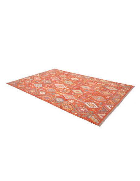 Kilim 200x296 Cm Kilim, Afghanistan, Hand-carded Wool,