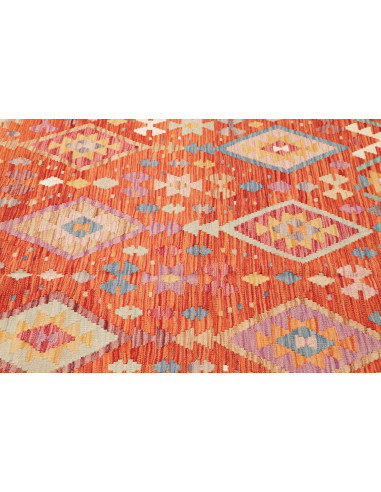 Kilim 200x296 Cm Kilim, Afghanistan, Hand-carded Wool,