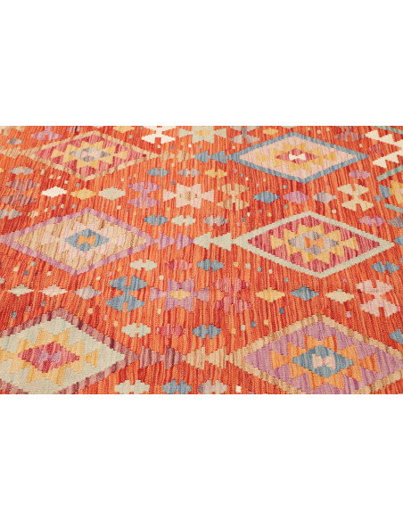 Kilim 200x296 Cm Kilim, Afghanistan, Hand-carded Wool,
