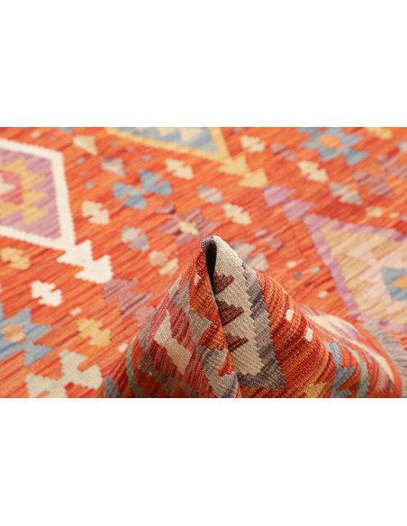 Kilim 200x296 Cm Kilim, Afghanistan, Hand-carded Wool,