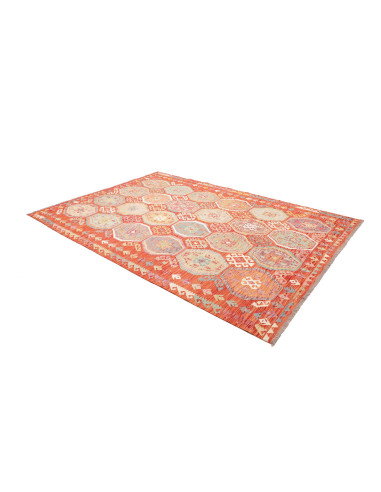 Kilim 198x286 Cm Kilim, Afghanistan, Lana Cardata A Mano,