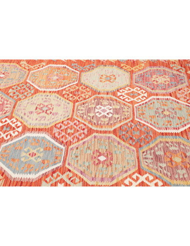 Kilim 198x286 Cm Kilim, Afghanistan, Lana Cardata A Mano,