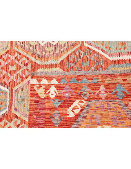 Kilim 198x286 Cm Kilim, Afghanistan, Hand-carded Wool,