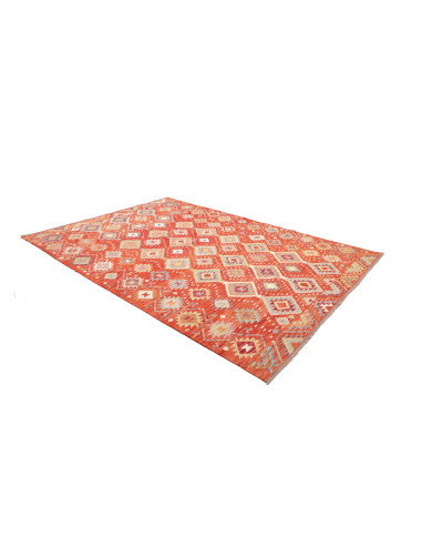 Kilim 206x289 Cm Kilim Afghanistan Lana Cardata A Mano 0.3