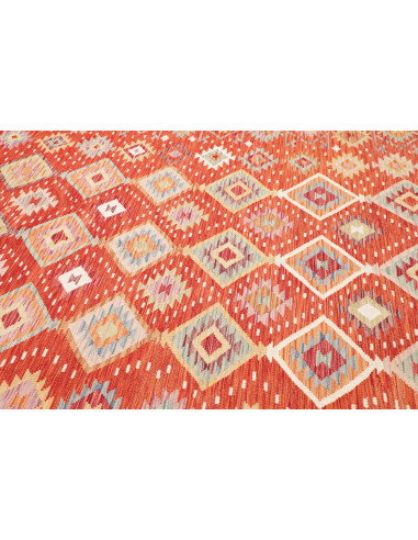Kilim 206x289 Cm Kilim Afghanistan Lana Cardata A Mano 0.3