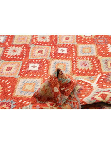 Kilim 206x289 Cm Kilim Afghanistan Lana Cardata A Mano 0.3