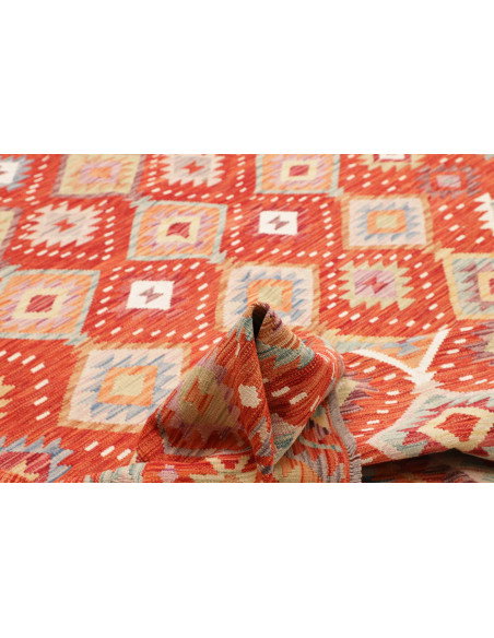 Kilim 206x289 Cm Kilim Afghanistan Lana Cardata A Mano 0.3