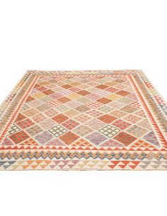 Kilim 260x291 Cm Kilim Afghanistan Lana Cardata A Mano 2