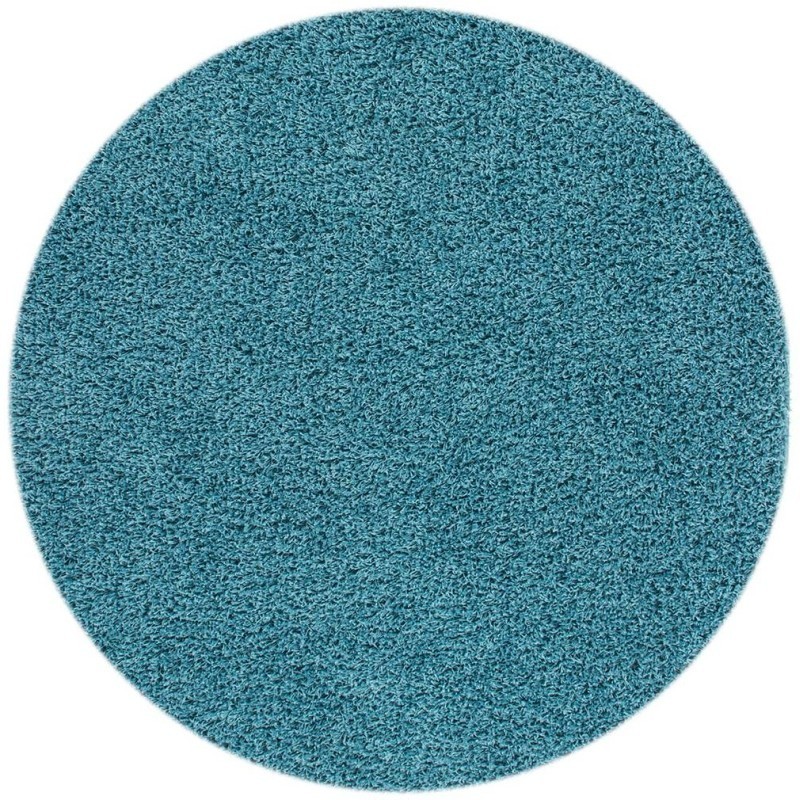 tappeto moderno tinta unita rotondo norway oslo blu