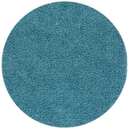 tappeto moderno tinta unita rotondo norway oslo blu