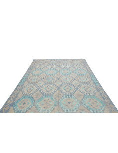 Kilim 201x295 Cm Kilim, Afghanistan, Hand-carded Wool, 2