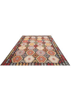 Kilim 206x290 Cm Kilim Afghanistan Hand-carded Wool (warp: 2