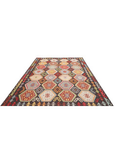 Kilim 206x290 Cm Kilim Afghanistan Lana Cardata A Mano 2