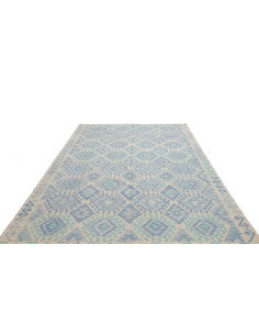 Kilim 201x298 Cm Kilim Afghanistan Hand-carded Wool (warp: 2