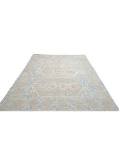 Kilim 211x290 Cm Kilim, Afghanistan, Lana Cardata A Mano, 2