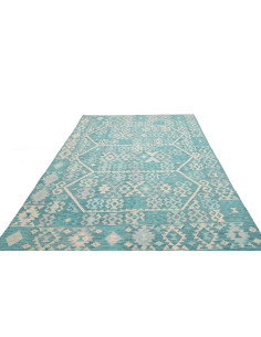 Kilim 200x302 Cm Kilim Afghanistan Lana Cardata A Mano 2