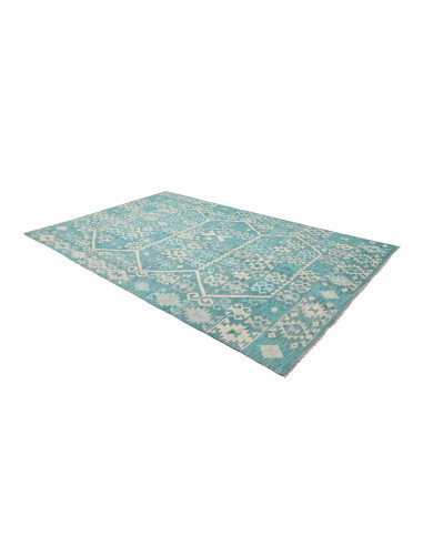 Kilim 200x302 Cm Kilim Afghanistan Hand-carded Wool Cotton
