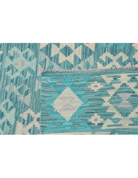 Kilim 200x302 Cm Kilim Afghanistan Hand-carded Wool Cotton