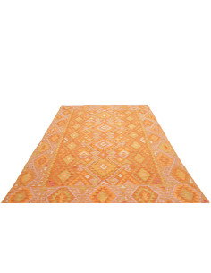 Kilim 202x293 Cm Kilim, Afghanistan, Lana Cardata A Mano, 2