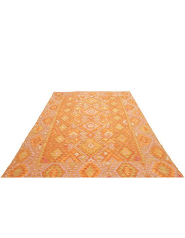 Kilim 202x293 Cm Kilim, Afghanistan, Lana Cardata A Mano,