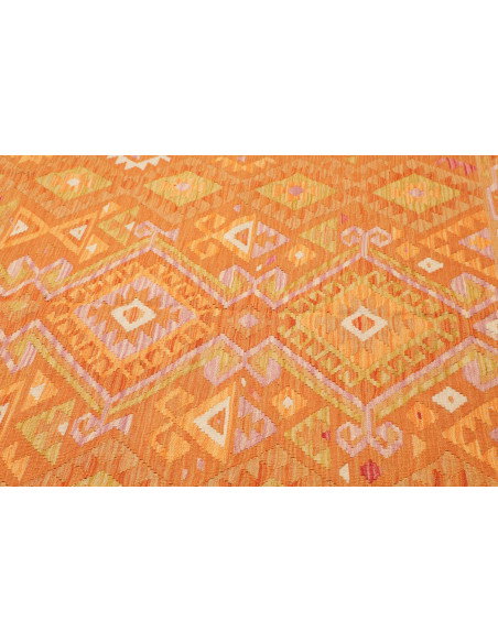 Kilim 202x293 Cm Kilim, Afghanistan, Hand-carded Wool,