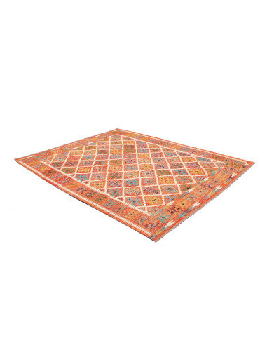 Kilim 201x247 Cm Kilim Afghanistan Hand-carded Wool