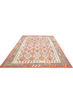 Kilim 195x299 Cm Kilim Afghanistan Lana Cardata A Mano 2