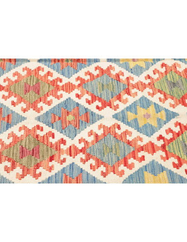 Kilim 195x299 Cm Kilim Afghanistan Hand-carded Wool Cotton