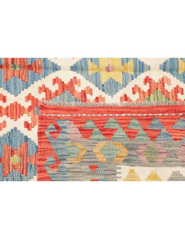 Kilim 195x299 Cm Kilim Afghanistan Hand-carded Wool Cotton
