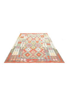 Kilim 171x244 Cm Afghan Kilim, Hand-carded Wool (cotton 2
