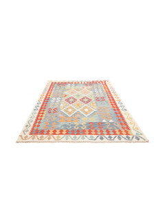 Kilim 178x242 Cm Kilim Afghanistan Hand-carded Wool (warp: 2