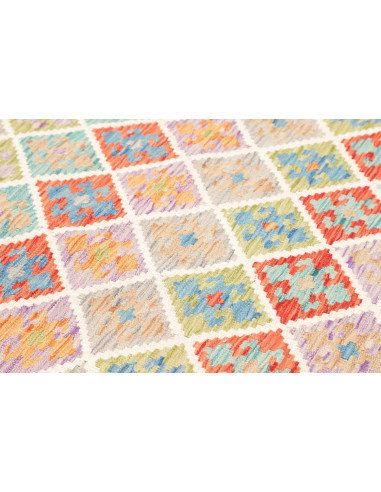 Kilim 170x246 Cm Afghan Kilim, Hand-carded Wool (warp: