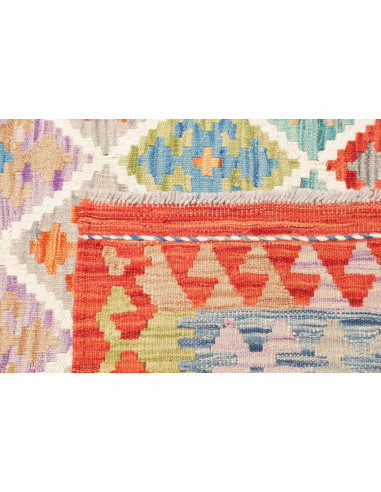 Kilim 170x246 Cm Afghan Kilim, Hand-carded Wool (warp: