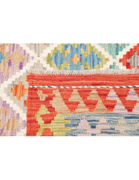 Kilim 170x246 Cm Afghan Kilim, Hand-carded Wool (warp: