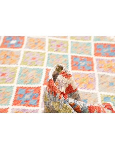 Kilim 170x246 Cm Afghan Kilim, Hand-carded Wool (warp: