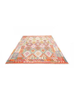 Kilim 181x250 Cm Kilim Afghano Lana Cardata A Mano 2