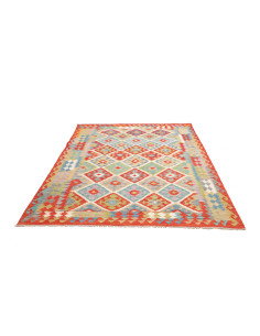 Kilim 174x231 Cm Kilim Afghanistan, Lana Cardata A Mano 2