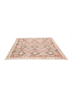 Kilim 196x195 Cm Kilim, Afghanistan, Lana Cardata A Mano 2
