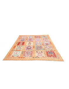 Kilim 182x230 Cm Kilim, Afghanistan, Hand-carded Wool 2