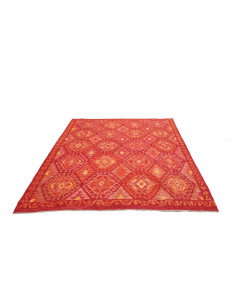 Kilim 177x225 Cm Kilim, Afghanistan, Hand-carded Wool (warp: 2